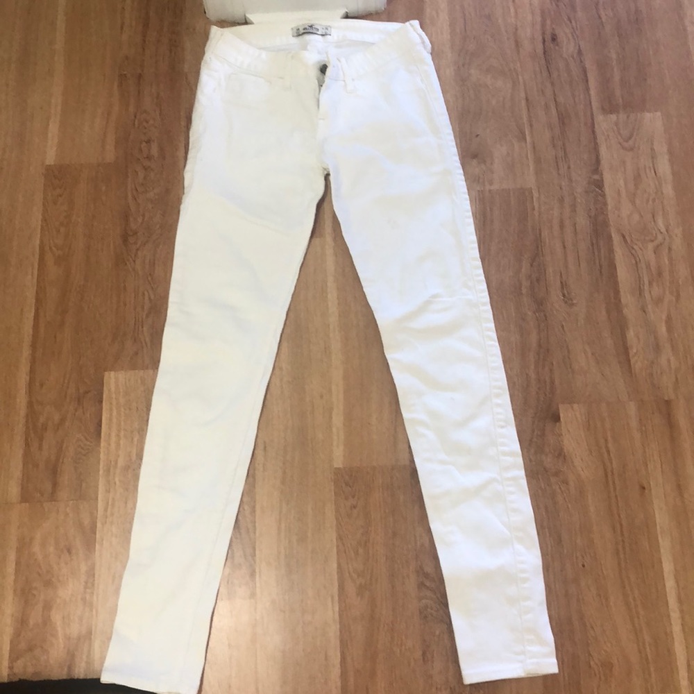 Hollister White Jeans